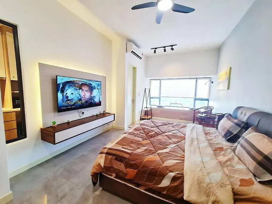 Seaview#Warmth#Netflix#Privatebathtub#Seasideluxurycondo#Imperioresidence Malacca Apartment