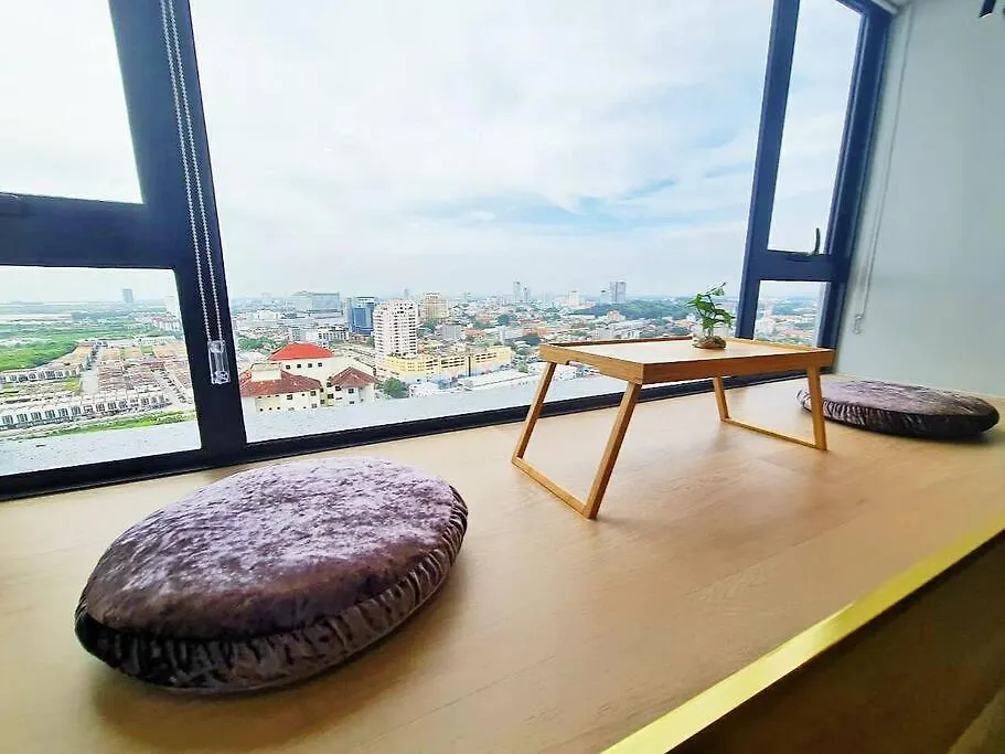 Apartment Seaview#Warmth#Netflix#Privatebathtub#Seasideluxurycondo#Imperioresidence Malacca Malaysia